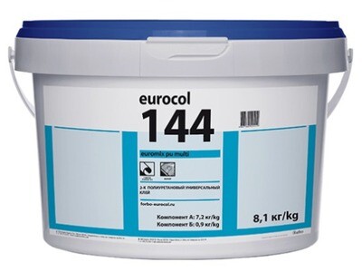 Клей Eurocol 144 Euromix PU Multi 2К, 8,1 кг