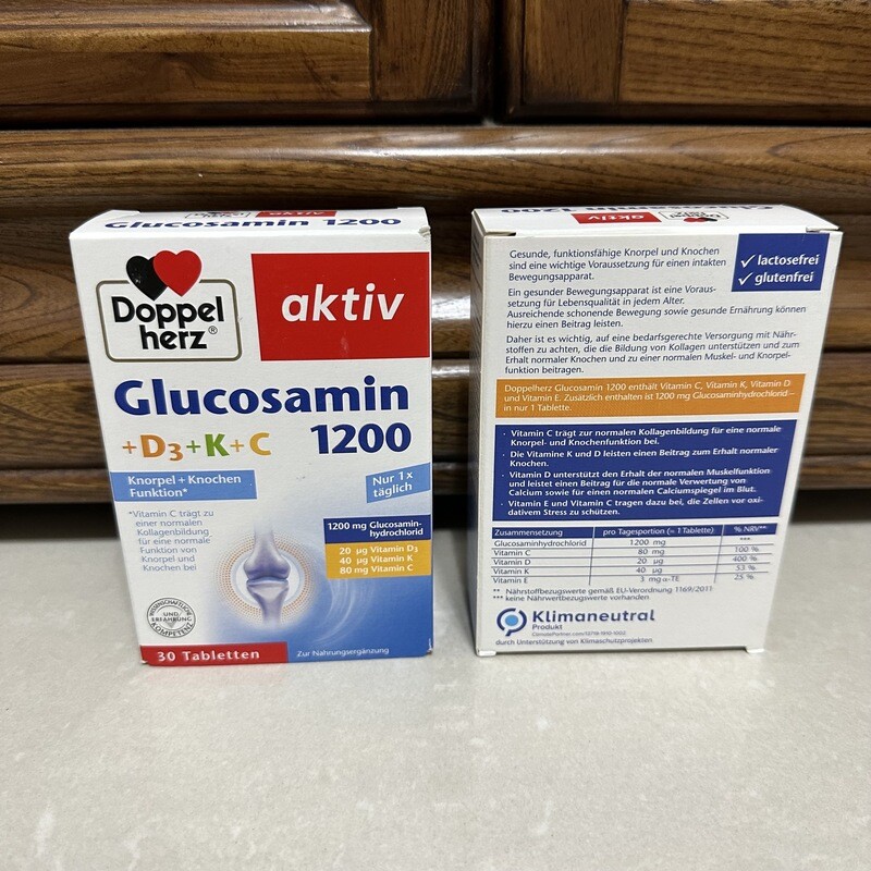 膝蓋加強版葡萄糖胺+綜合維生素