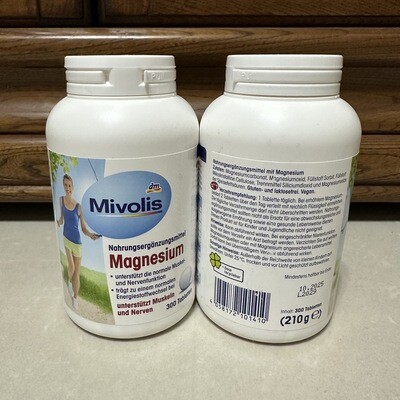 Mivolis鎂元素成人補鎂片 300錠