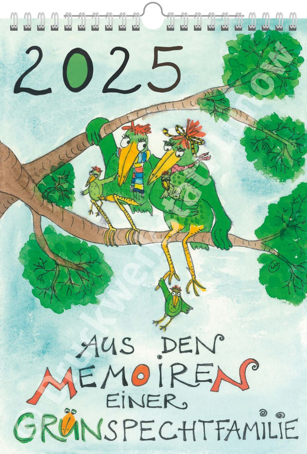 Grünspechte Kalender 2025 Grünspechte Kalender 2025