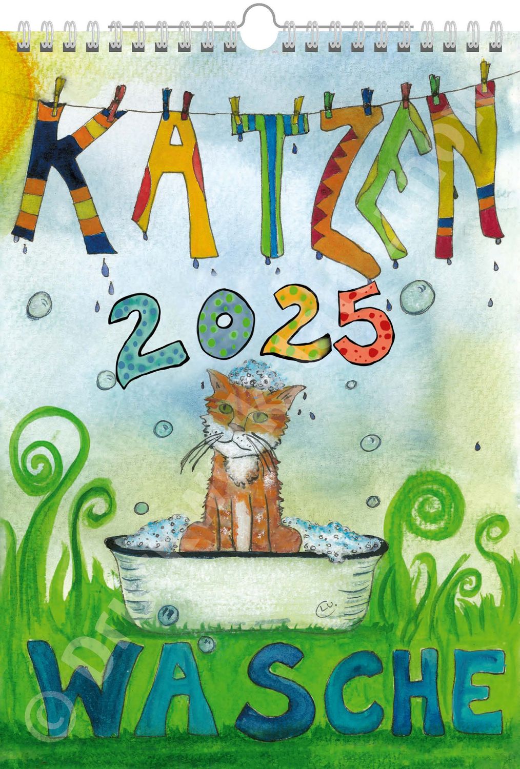 Katzenwäsche Kalender 2025 Katzenwäsche Kalender 2025