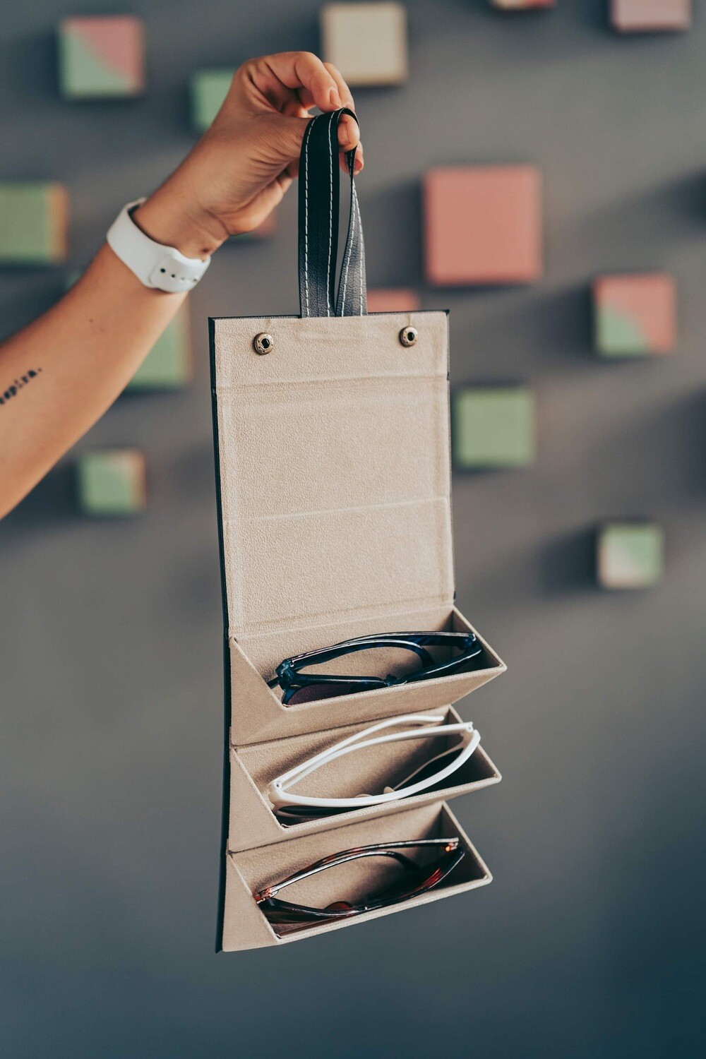 Organizador de 3 lentes