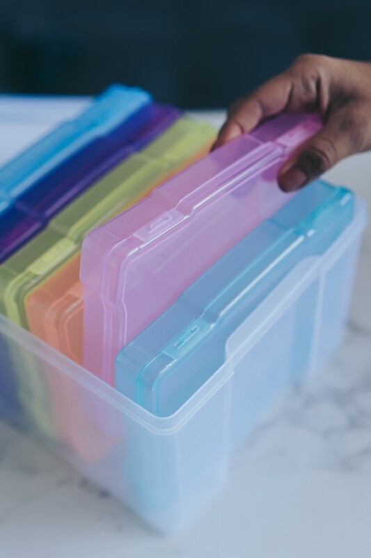 Caja para fotos