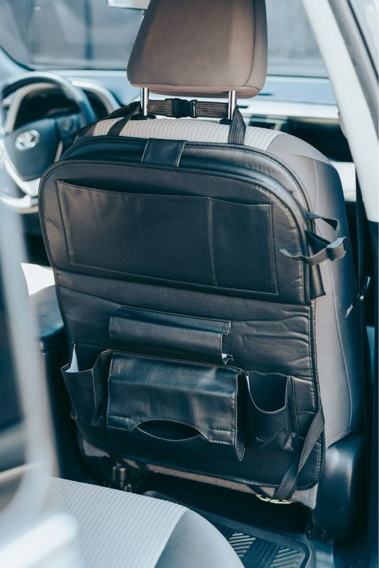 Organizador para asiento - cuero
