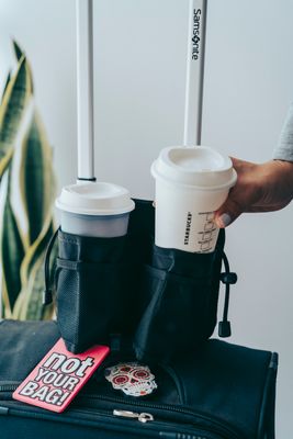 Porta Vasos para Maleta