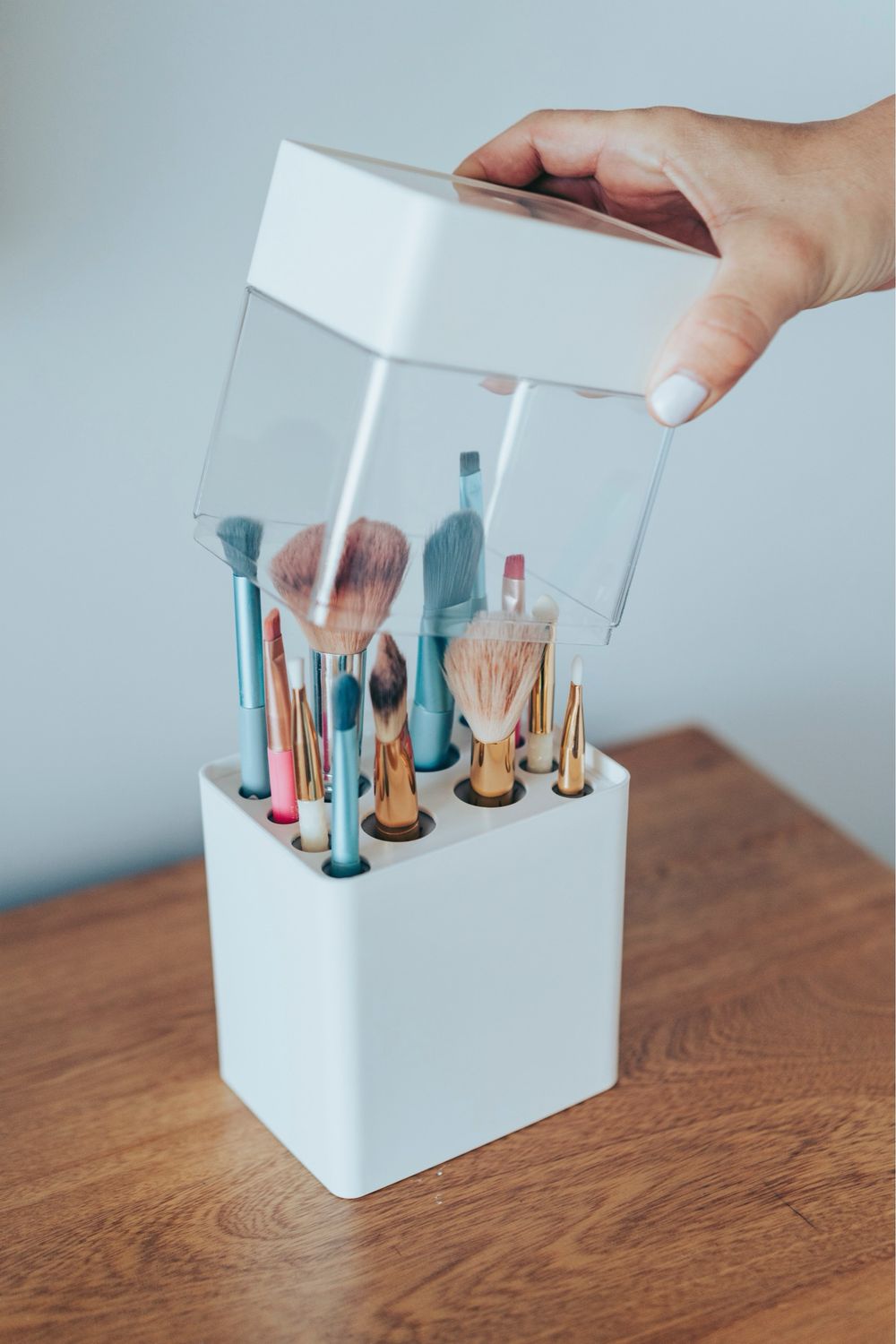 Caja para brochas