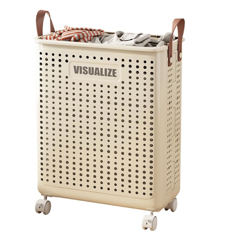 Canasta plegable con rodos