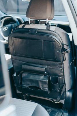 Organizador para asiento - cuero