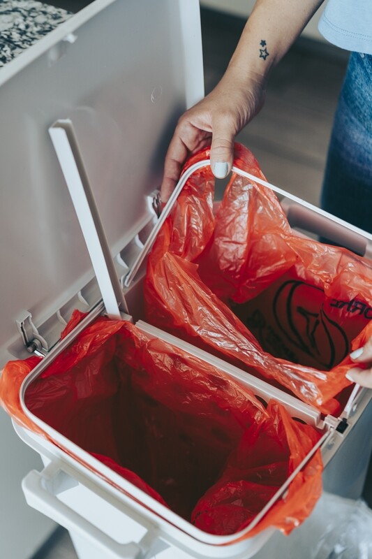 Basurero para reciclaje