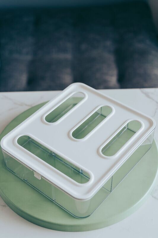Organizador para bolsas ziploc