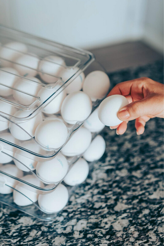 Organizador de huevos 3 niveles