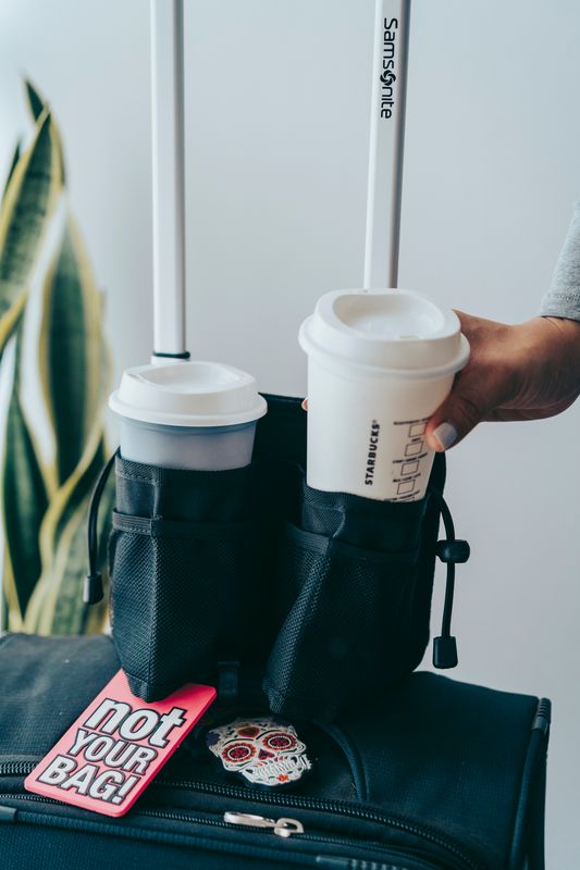 Porta Vasos para Maleta Porta Vasos para Maleta