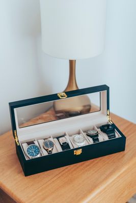 Caja organizadora de relojes Caja organizadora de relojes