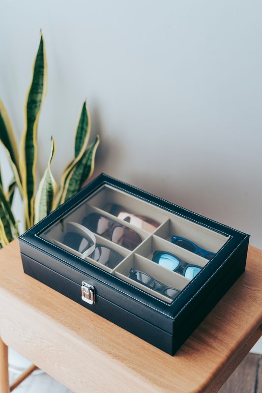 Caja organizador de lentes