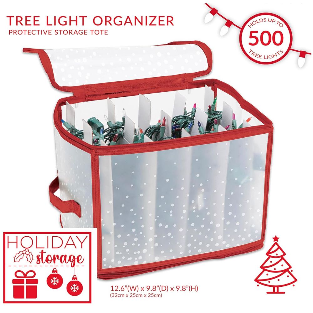 Organizador para series de luces