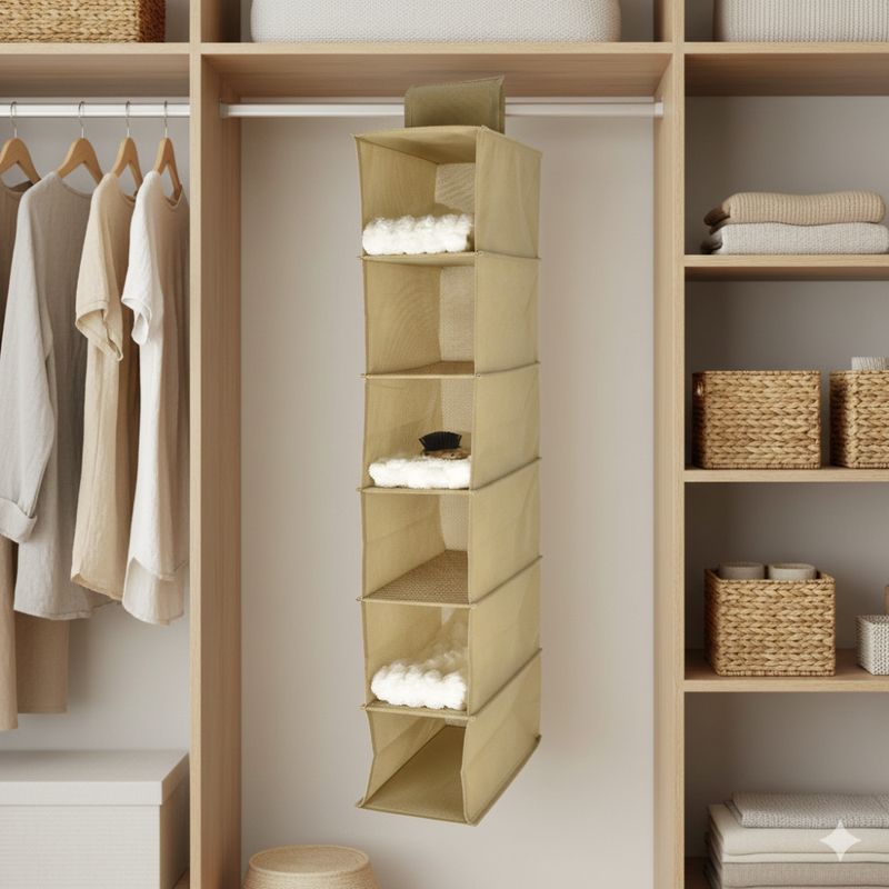 Organizador colgante para closet