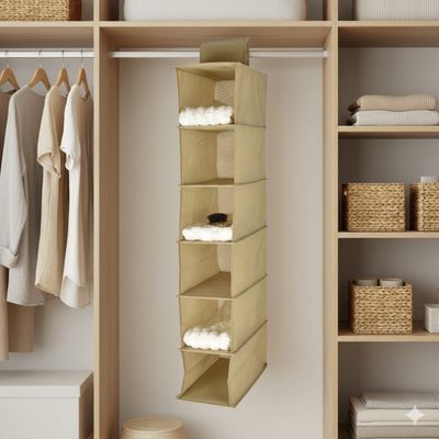 Organizador colgante para closet