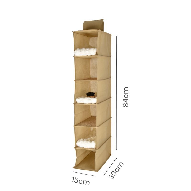 Organizador colgante para closet