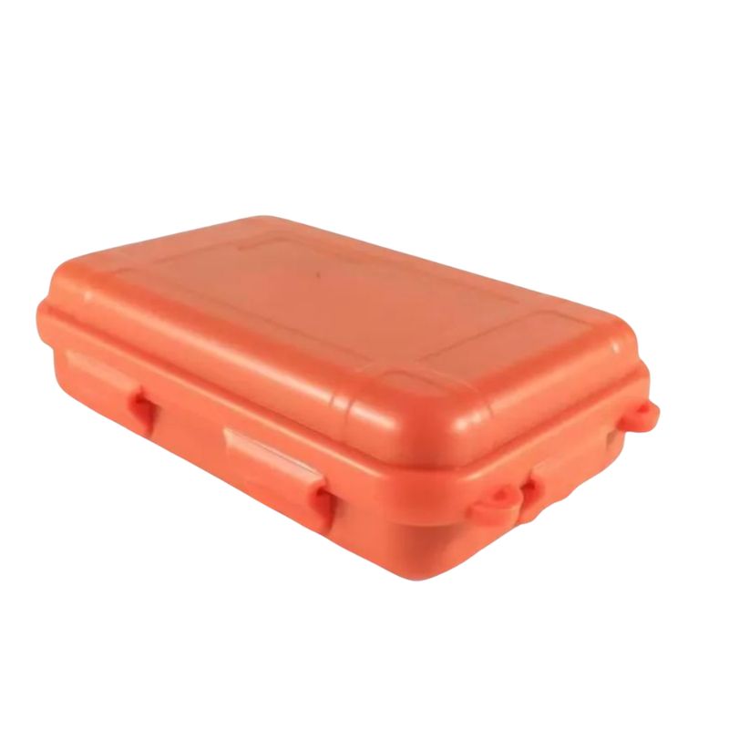 Estuche rígido naranja - mediano