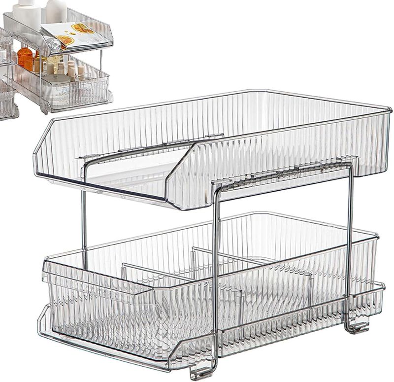 Bandeja organizador de 2 niveles