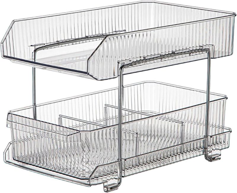 Bandeja organizador de 2 niveles