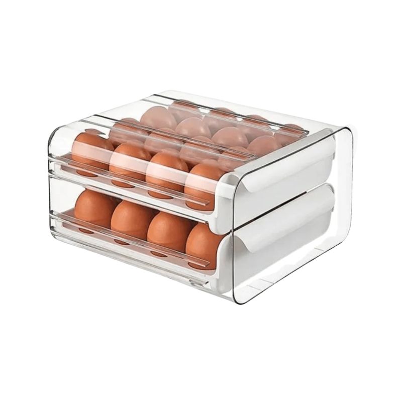 Organizador de huevos 2 niveles