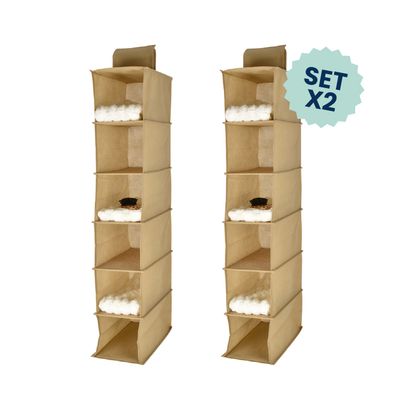 Dúo - Organizador colgante para closet Dúo - Organizador colgante para closet