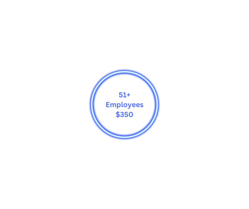 Corporate Membership 50 + Employees $350