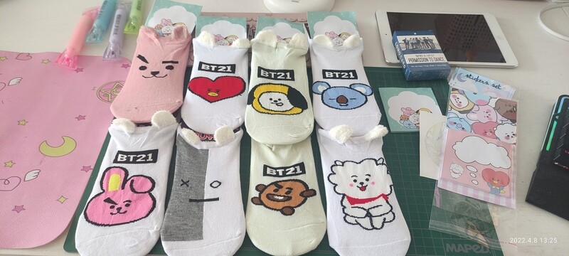 TIN PAQUTE BT21 KAWAII