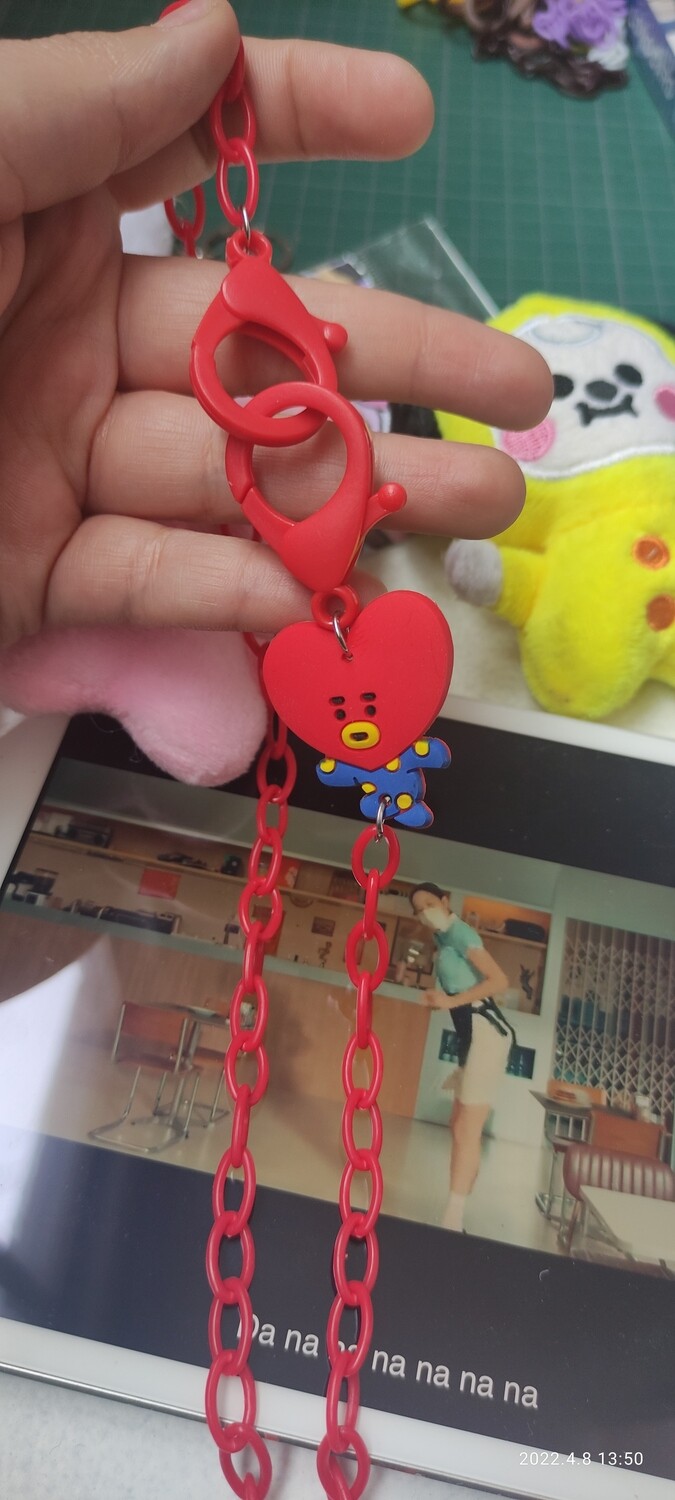 CADENA PORTA BUBREBOCAS  TATA