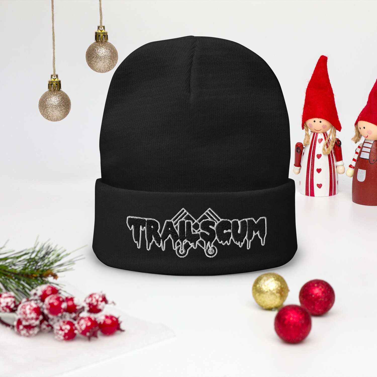 TrailScum Embroidered Beanie