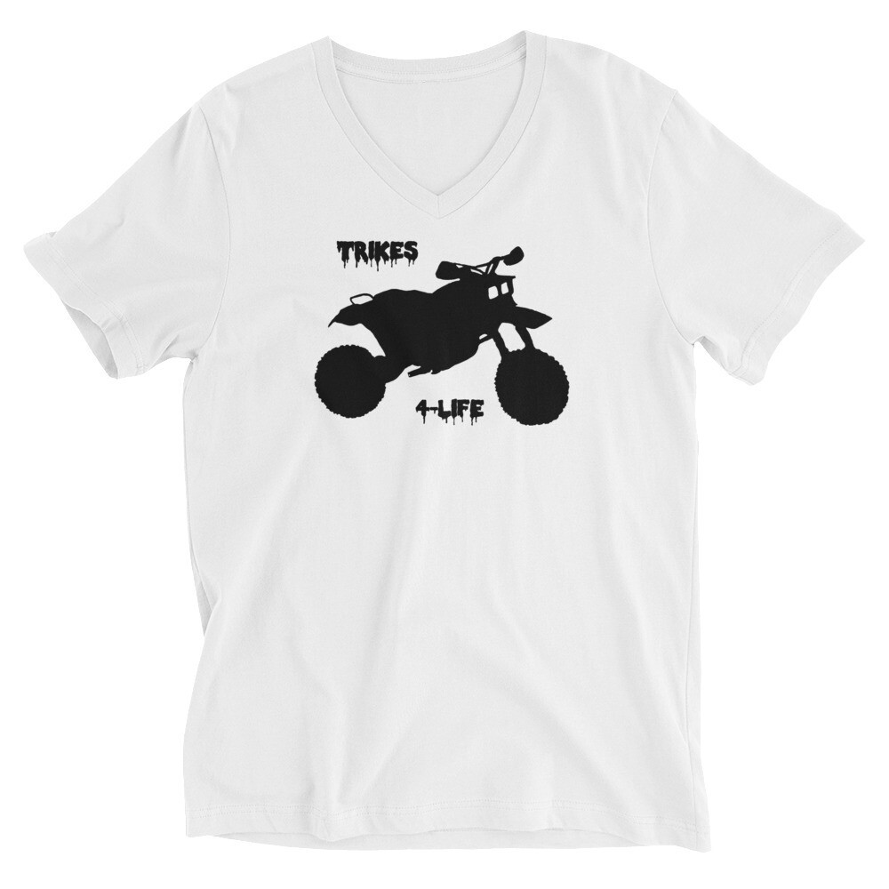 Trikes 4 Life Short Sleeve V-Neck T-Shirt