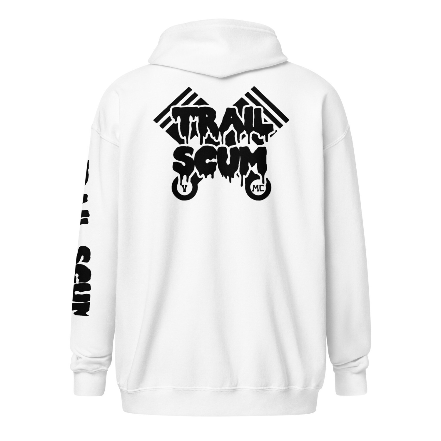 Pizza Scum heavy blend zip hoodie