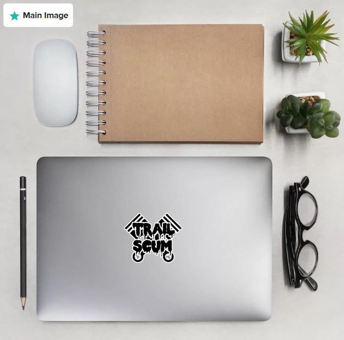 T$ Bubble-free stickers