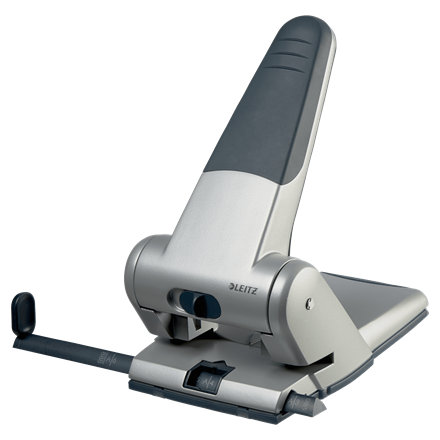 LEITZ LE-5180 Hole Punch Heavy Duty, 2-hole 65 sheets