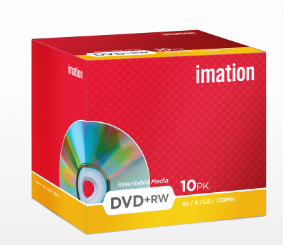 IMATION Digitally Versatile Disc - DVD+/-RW Rewritable