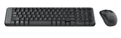 Logitech MK220 Compact Wireless Keyboard + Mouse Combo