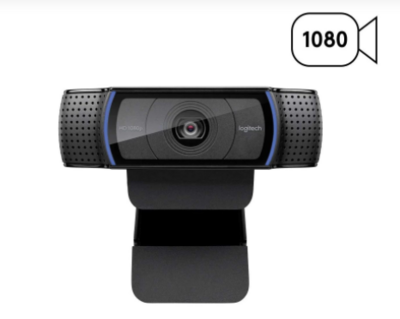 Logitech C920 HD Pro Webcam - Full HD 1080p Video Calls With Stereo Audio