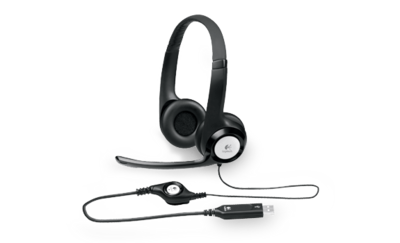 Logitech H390 USB Computer Headset
With enhanced digital audio