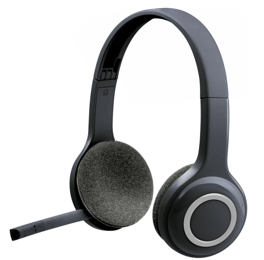 Logitech H600 Wireless Headset with Noise-Cancelling Mic