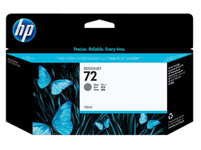 HP 72 130-ml Gray DesignJet Ink Cartridge, C9374A