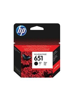 HP 651 Black Original Ink Advantage Cartridge
(C2P10AE)