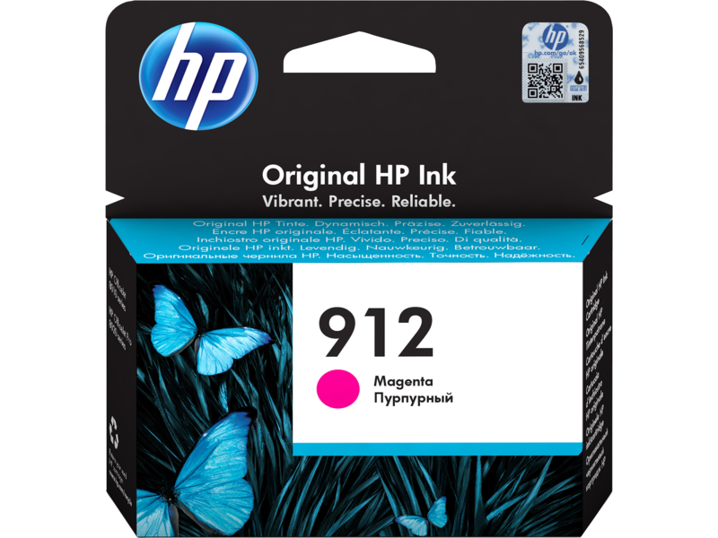 HP 912 Magenta Original Ink Cartridge
 (3YL78AE)