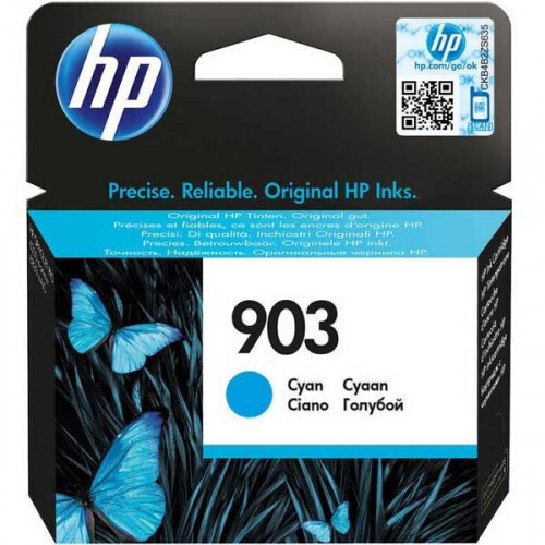 HP 903 Cyan Original Ink Cartridge (T6L87AE)