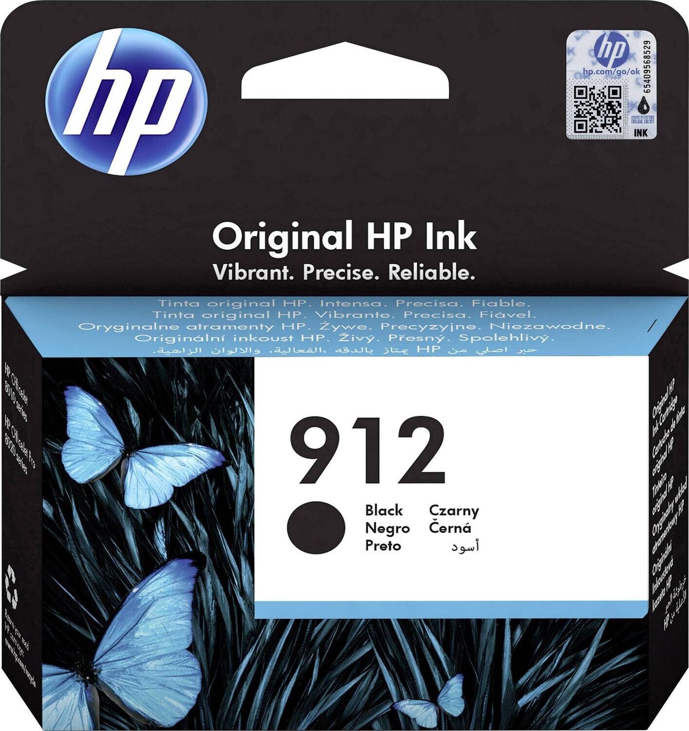 HP 912 Black Original Ink Cartridge (3YL80AE)