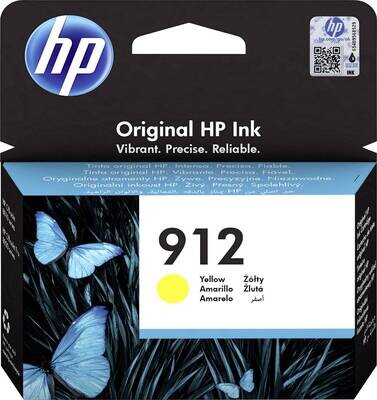 HP 912 Yellow Original Ink Cartridge (3YL79AE)