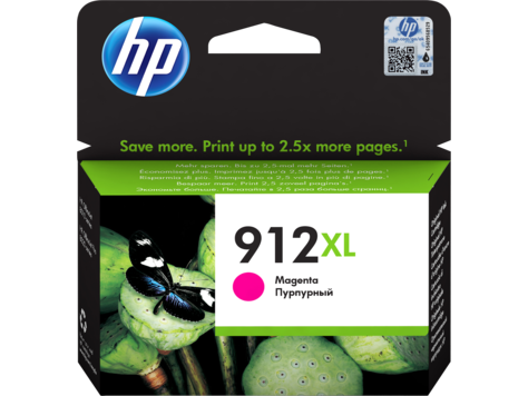 HP 912XL High Yield Magenta Original Ink Cartridge (3YL82AE)