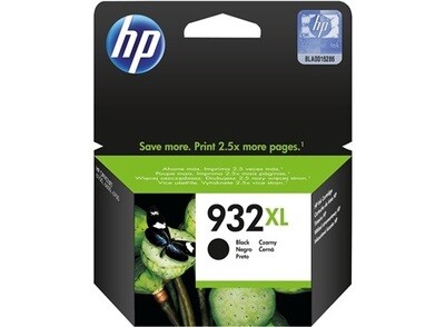 HP 932XL High Yield Black Original Ink Cartridge
 (CN053AE)
