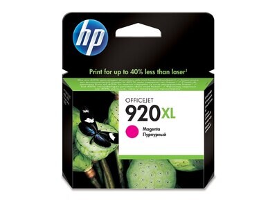 HP 920XL High Yield Magenta Original Ink Cartridge (CD973AE)