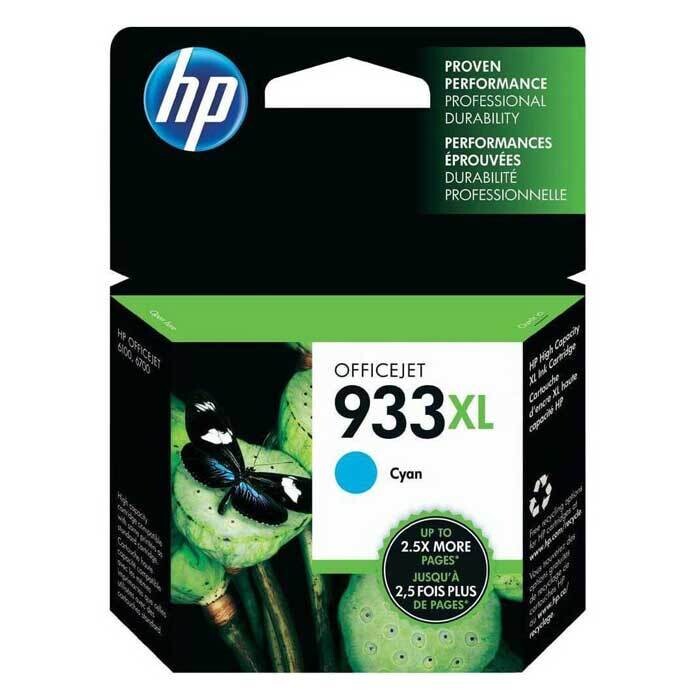 HP 933XL High Yield Cyan Original Ink Cartridge
 (CN054AE)